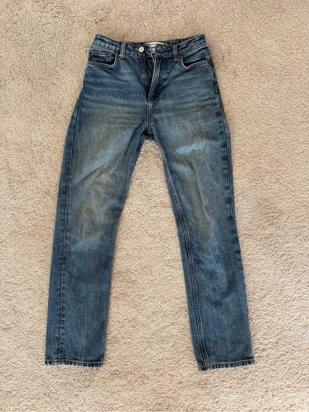 Reformation Liza Ultra High Rise Straight Jeans - Picture 2 of 5